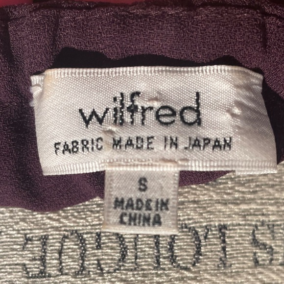 Aritzia -Wilfred Morel Off The Shoulder Blouse Sz S - Picture 9 of 9